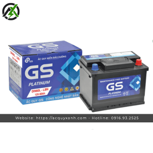 Bình ắc quy GS MF 55D23L (12V-60AH)