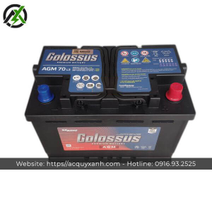 Bình ắc quy Colossus AGM LN3 (12V-70Ah)