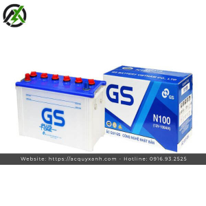 Bình ắc quy GS Hybrid N100 12V 100AH